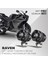 Raven 2 Adet 30W Çift Renk Turuncu Beyaz 3 Modlu Motosiklet Sis Farı LED Lamba 1