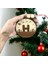 Iskandinav Tarzı H Harfi Yılbaşı Ağaç Süsü, Kişiselleştirilmiş Minimalist Noel Baba Desenli Çam Ağacı Süsü 2