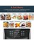 Yağsız Sıcak Hava Fritözü 5,5l, Xxl, 1700W, Dijital LED Dokunmatik Ekran,11 Program 3
