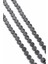Hematit Doğal Taş Füme Daire Kesim 10X3MM Dizi 2