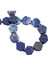 Lapis Lazuli Doğal Taş Yassı Altıgen Kesim 16X4MM Dizi 1