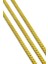 Hematit Doğal Taş Parlak Gold Çavuş Kesim Çift Delikli 6X3MM Dizi 2