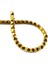 Hematit Doğal Taş Parlak Gold 6X6MM Dizi 1