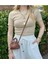 Crop T-Shirt Bej 1