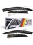 Opel Corsa C 2001-2006 Arası Cam Rüzgarlığı 4lü 2