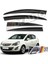 Opel Corsa D 2007-2014 Cam Rüzgarlığı 4lü 1