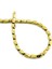 Hematit Doğal Taş Parlak Gold Burgulu Dikdörtgen Kesim 5X8MM Dizi 1