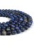 Lapis Lazuli Doğal Taş Parlak Küre Kesim 8mm Dizi 2