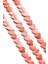 Sedef Doğal Taş Parlak Açık Kırmızı Kalp Kesim 13X3MM Dizi [ab+] 2