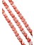 Sedef Doğal Taş Parlak Açık Kırmızı Kalp Kesim 10X3MM Dizi [ab+] 2