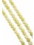 Sedef Doğal Taş Parlak Sarı Daire Kesim 8X3MM Dizi [ab+] 2
