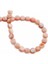 Sedef Doğal Taş Parlak Açık Pembe Daire Kesim 9X3MM Dizi [ab+] 1