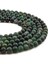 Yosunlu Akik Doğal Taş Parlak Koyu Yeşil Küre Kesim 6mm Dizi 1