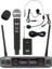 Lv-502EH UHF Dijital 2x30 Kanal Çiftli EL Yaka Headset Telsiz Kablosuz Mikrofon 1