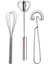3'lü Çırpıcı Set, Otomatik Basmalı Çırpıcı, Tel Çırpıcı, Yumurta Çırpıcı Sos Karıştırıcı Mikser 1