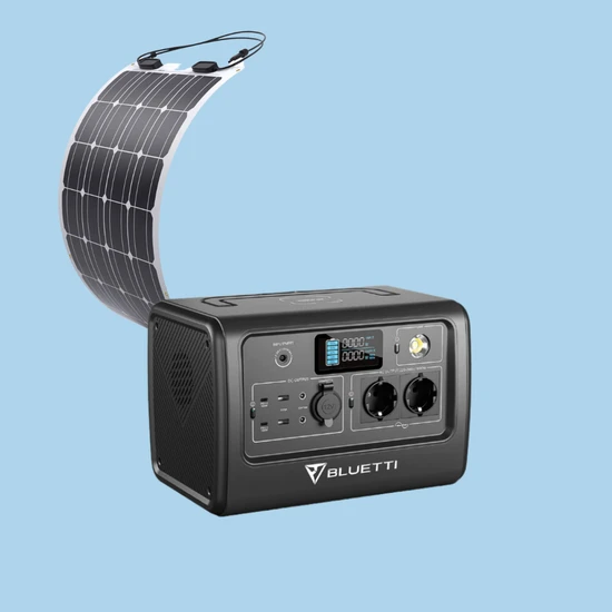 Yeni Nesil Enerji Paketi

Bluetti EB70 Taşınabilir Güç Kaynağı | Sunman 100W Esnek Güneş Paneli Paketi