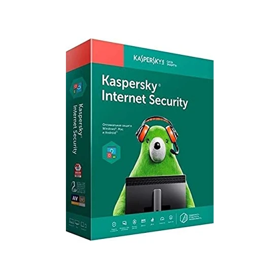 Kaspersky Internet Security 5 Cihaz 6 Ay (180 Gün)