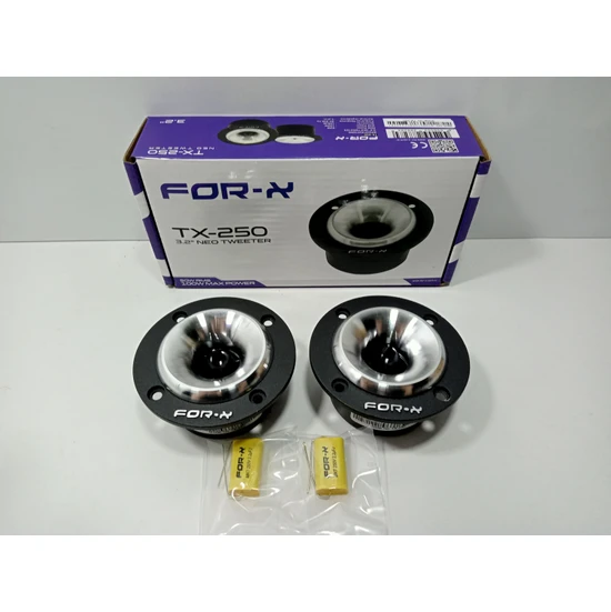 For-x Dome Tweeter 8cm – 100W 50RMS For-X TX-250 8cm Dome Tiz