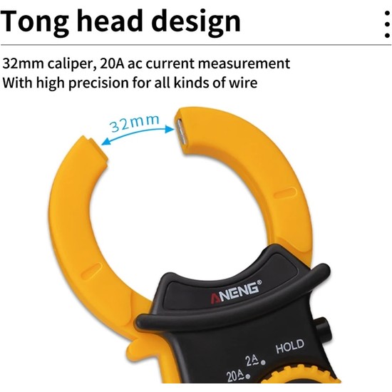 Taşınabilir Pens Metre Dijital Multimetre Voltmetre Ohmmetre Fiyatı