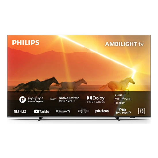 Philips 75PML9008 75 189 Ekran Uydu Alıcılı 4K Ultra HD Smart MiniLED TV