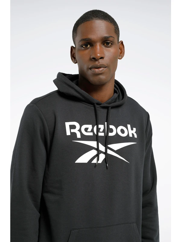 Reebok Rı Ft Big Logo Oth Siyah Erkek Sweatshirt