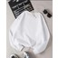 Beyaz Dreamer Baskılı Oversize Bisiklet Yaka Unisex Sweat. 2
