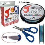 Daiwa Jbraid 8b Multicolor 150M Ip Misina (Makas Hediyeli) - #0,18