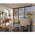 Ntconcept Mina Ayna Çerçeveli Masif Ahşap Lavabo Dolabı Hilton