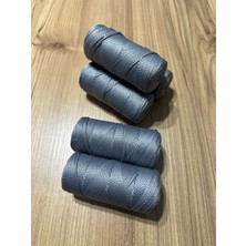 Yıldız Ticaret Polyester Makrome Ip (3 mm - 100 Gr) Sepet Ipi , Çanta Ipi , Puset Ipi , Örgü Ipi , Paspas Ipi