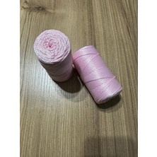 Yıldız Ticaret Polyester Makrome Ip (3 mm - 100 Gr) Sepet Ipi , Çanta Ipi , Puset Ipi , Örgü Ipi , Paspas Ipi
