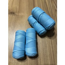 Yıldız Ticaret Polyester Makrome Ip (3 mm - 100 Gr) Sepet Ipi , Çanta Ipi , Puset Ipi , Örgü Ipi , Paspas Ipi