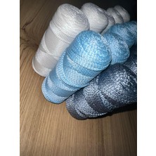 Yıldız Ticaret Polyester Makrome Ip (3 mm - 100 Gr) Sepet Ipi , Çanta Ipi , Puset Ipi , Örgü Ipi , Paspas Ipi