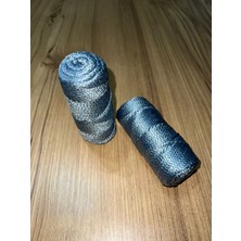 Yıldız Ticaret Polyester Makrome Ip (3 mm - 100 Gr) Sepet Ipi , Çanta Ipi , Puset Ipi , Örgü Ipi , Paspas Ipi