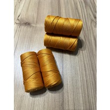 Yıldız Ticaret Polyester Makrome Ip (3 mm - 100 Gr) Sepet Ipi , Çanta Ipi , Puset Ipi , Örgü Ipi , Paspas Ipi