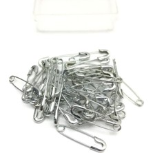 Baby Meva Mini Çengelli Iğne (2 cm 1 Paket 50 Ad ) Gümüş