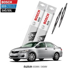Bosch Toyota Corolla 2007 Model Silecek Takımı Bosch Eco (Telli)