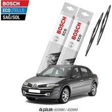 Bosch Renault Megane 2 2005 Model Silecek Takımı Bosch Eco (Telli)