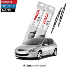 Bosch Peugeot 307 2003 Model Silecek Takımı Bosch Eco (Telli)