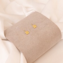 Dkmn Silver 925 Ayar Gümüş Minimal Melek Küpe