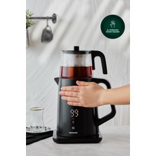 Homend Royaltea Cooltouch 1795H Dokunmatik El Yakmaz Gövdeli Paslanmaz Çelik Konuşan Çay Makinesi