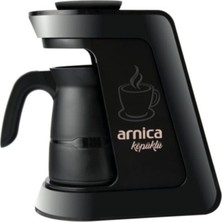 Arnica Köpüklü Eko Otomatik Türk Kahve Makinesi Siyah