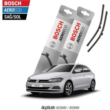 Bosch Volkswagen Polo 2022 Model Bosch Aeroeco Muz Silecek Takımı