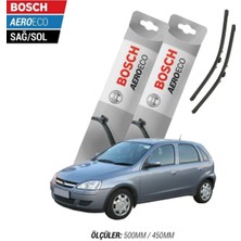 Bosch Opel Corsa C 2003 Model Bosch Aeroeco Muz Silecek Takımı