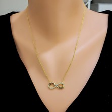 925 Ayar Gümüş Sen Ben Sonsuza Kadar Kolye