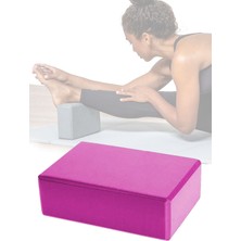 Jet Yoga Blok Yoga Bloğu Yoga Duruş Destek Egzersiz Spor Ekipmanı Pembe