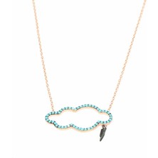 925 Ayar Gümüş Minik Bulut Kolye