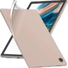 Kny Samsung Galaxy Tab A9 SM-X110 Kılıf Ultra Korumalı Buzlu Şeffaf Silikon