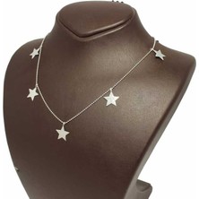 925 Ayar Gümüş Yıldız Kolye