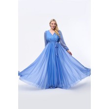 Uzun Simli Tül Abiye