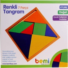 Edumat Woga 7'li Ahşap Tangram Bemi